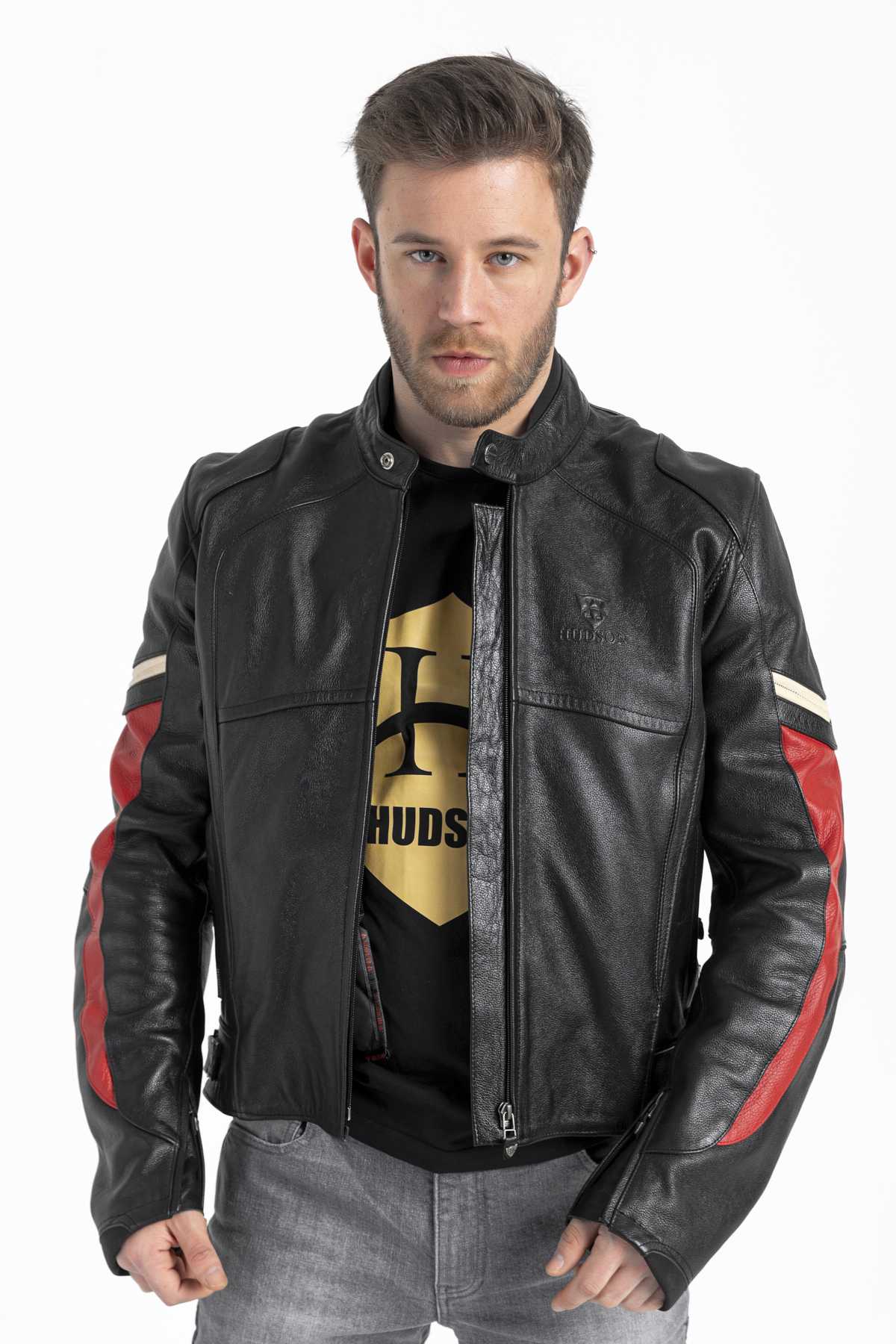 HD-0021 -- Erkek Deri Ceket Renkli - Görsel 2