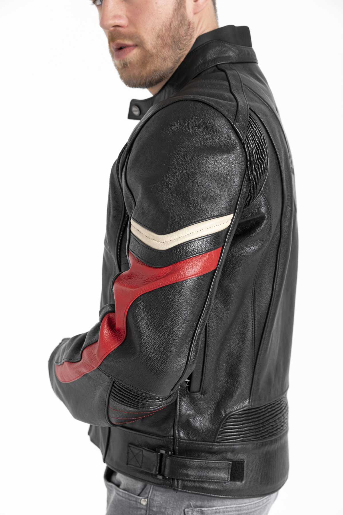 HD-0021 -- Erkek Deri Ceket Renkli - Görsel 4